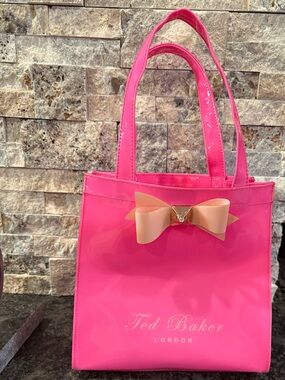 Ted Baker Alacon Icon Signature Fuschia New Tote Bag